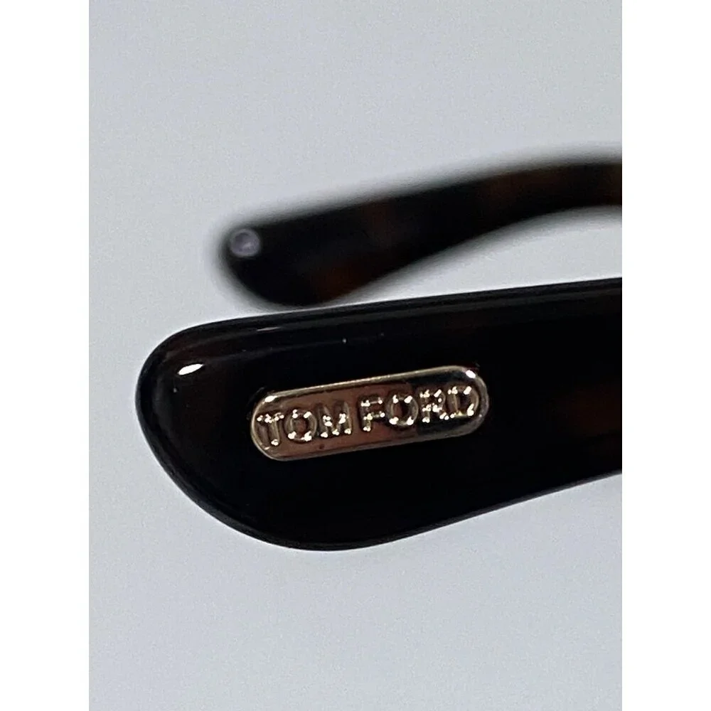 NEW Tom Ford Alberto Gradient Square Sunglasses in a Dark Havana Tortoiseshell